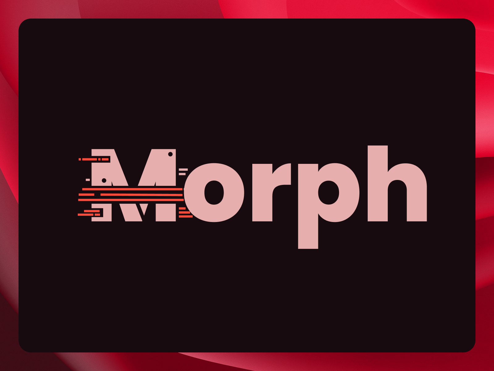 Morph project interface